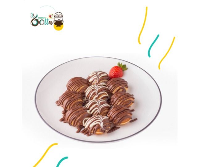 mini pancakes nutella