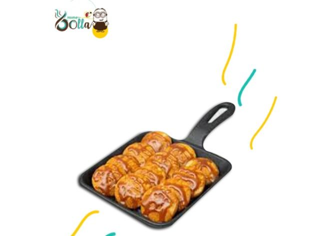 mini pancakes caramel