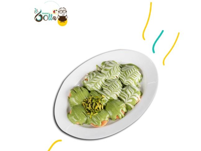 mini pancakes pistachio
