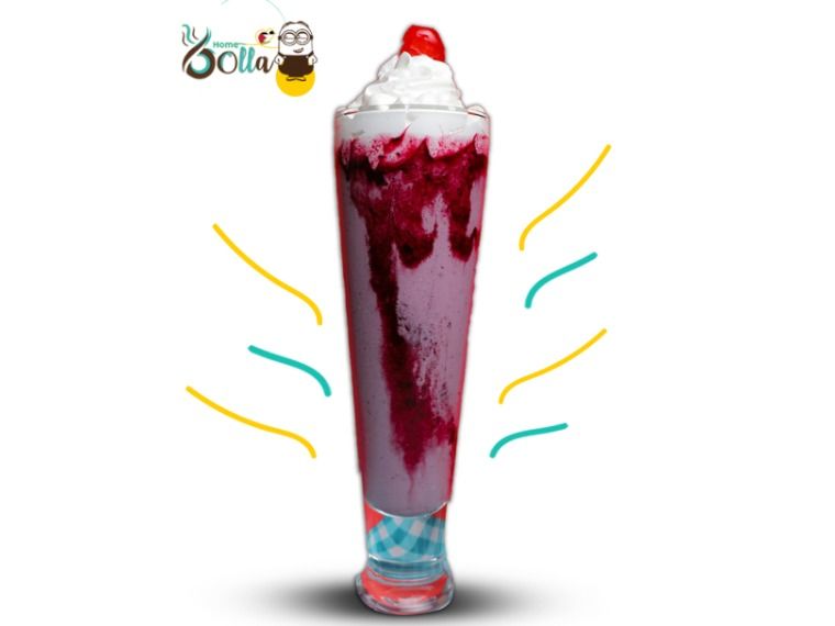 Blueberry Milkshake