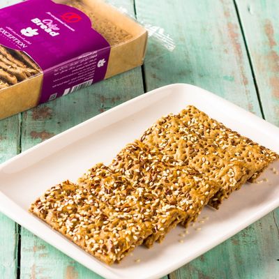 Sesame & Flaxseed Crackers - Packet