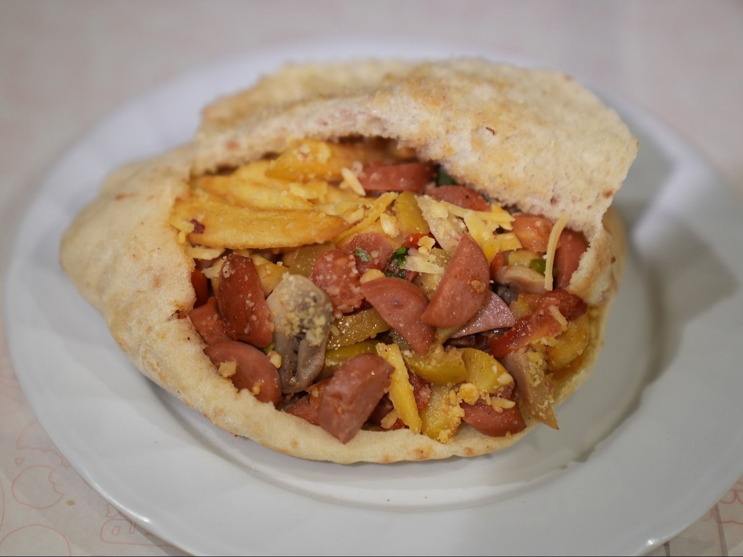 Bazooka Potatoes Sandwich