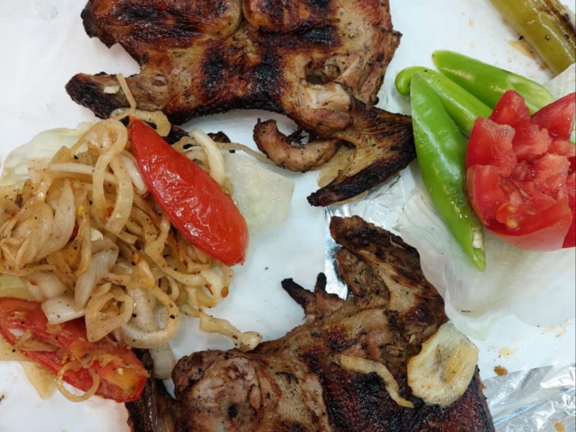 2 Grilled Pigeons