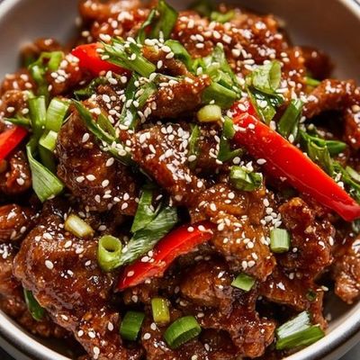 Beef Mongolian