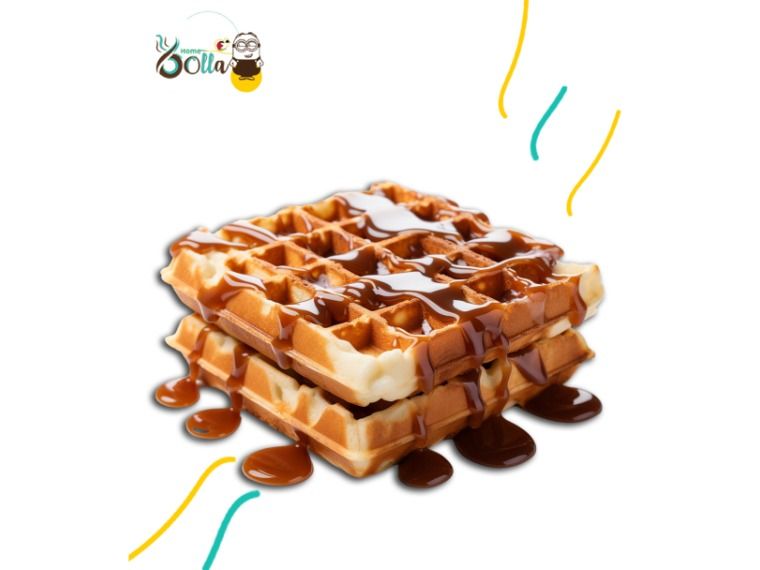 Waffle caramel