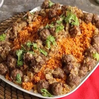 Basmati Rice With Dawoud Basha Kofta