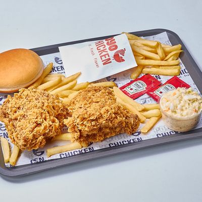 Snack Box and Coleslaw