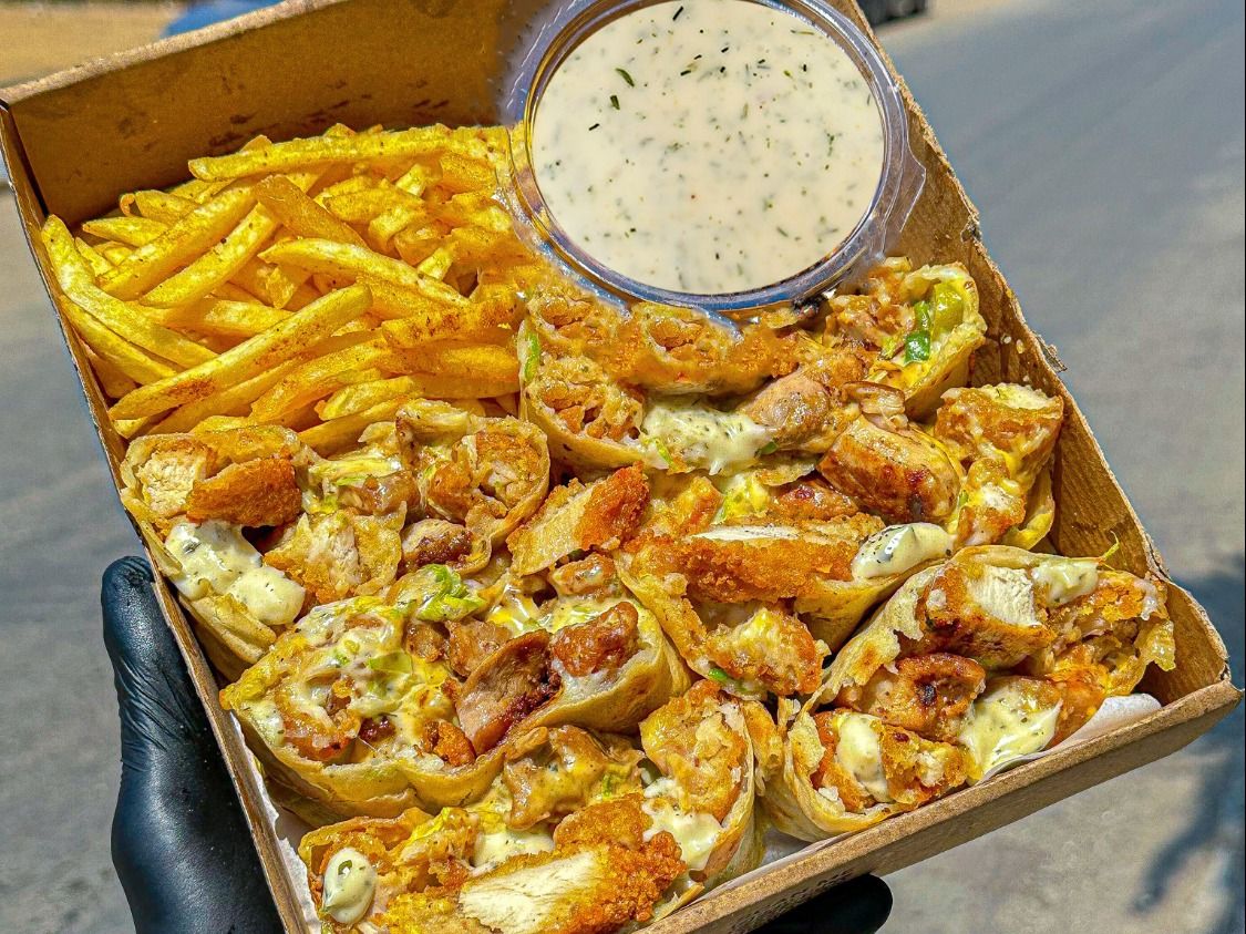 Crepe Bites Box Mix Chicken
