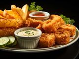 Fish And Chips Dongol Talmoz Meal