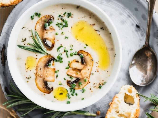 Chicken Cream With Mushroom
