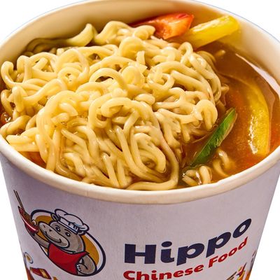 Vegetable ramen soup