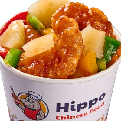 Sweet sour peach Shrimp