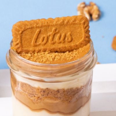 Lotus Cheesecake Jar