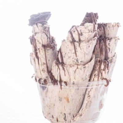 Kit Kat And Brownies Ice Cream Roll