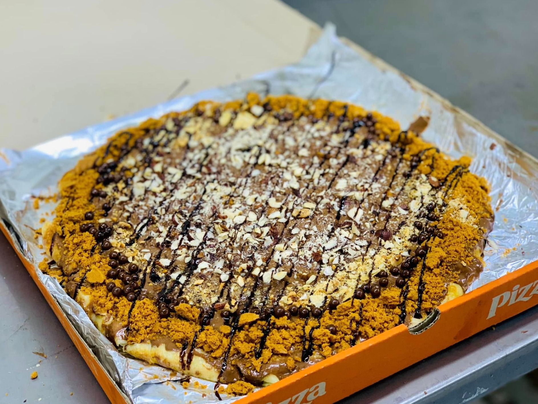 Nuts Chocolate Pie