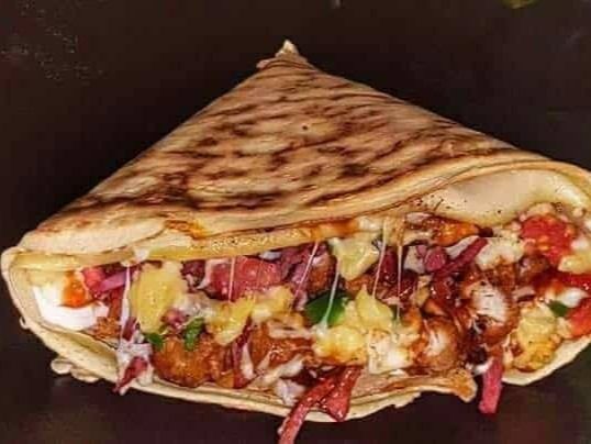 Minced Meat Crepe