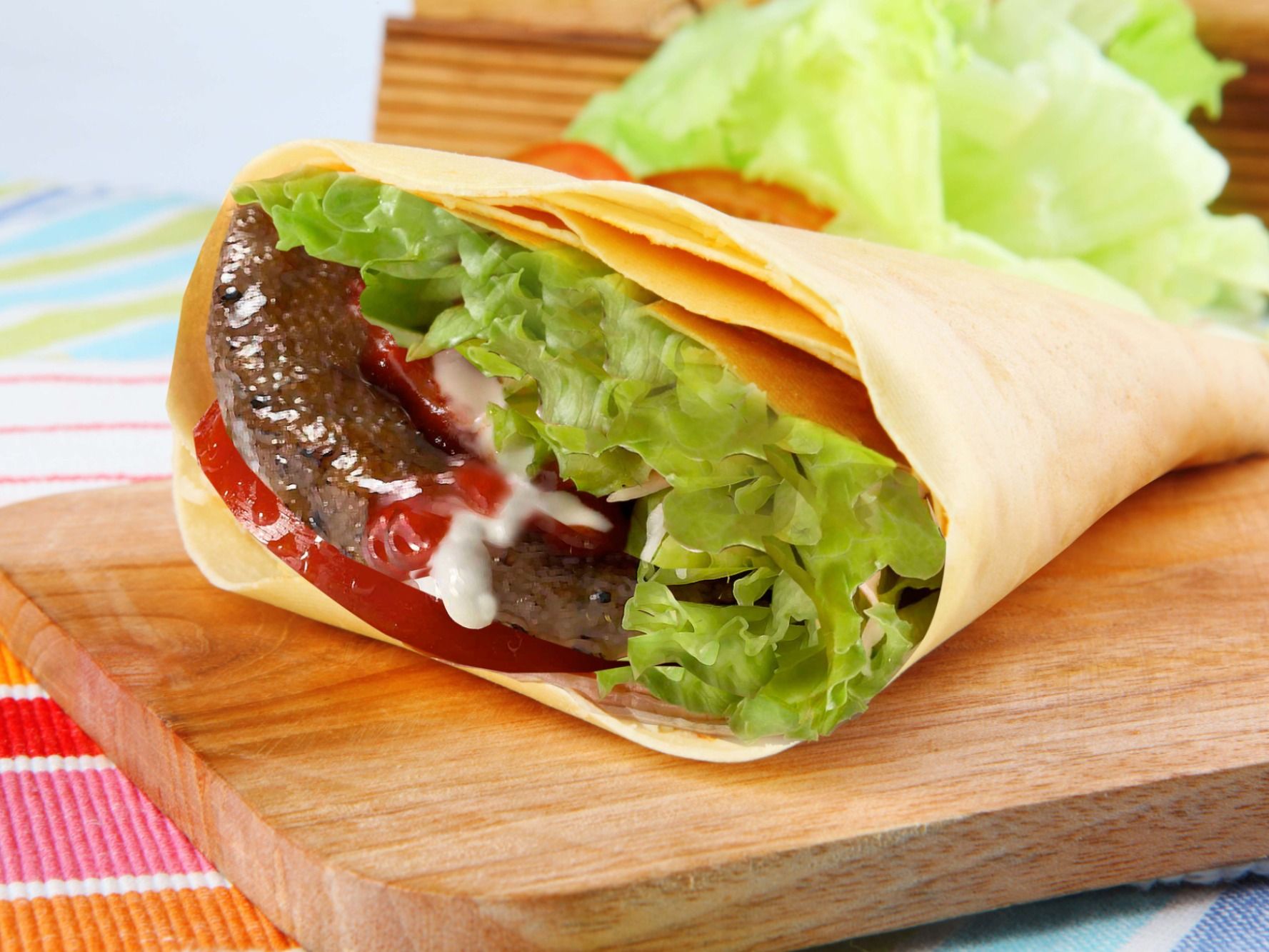 Beef Burger Crepe