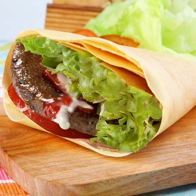 Beef Burger Crepe