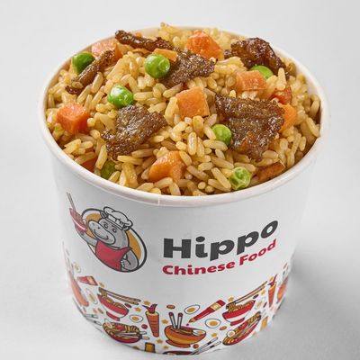 large Fried Rice with meat