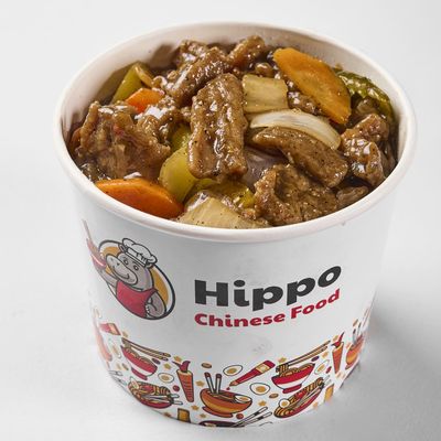 Large Meat black pepper sauce