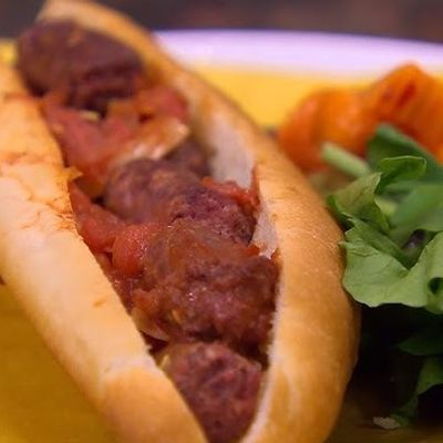 Alexandrian Sausage Sandwich