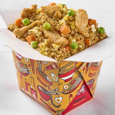 Chinese rice with chicken