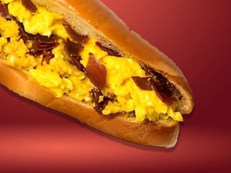 Egg Sandwich With Pastrami