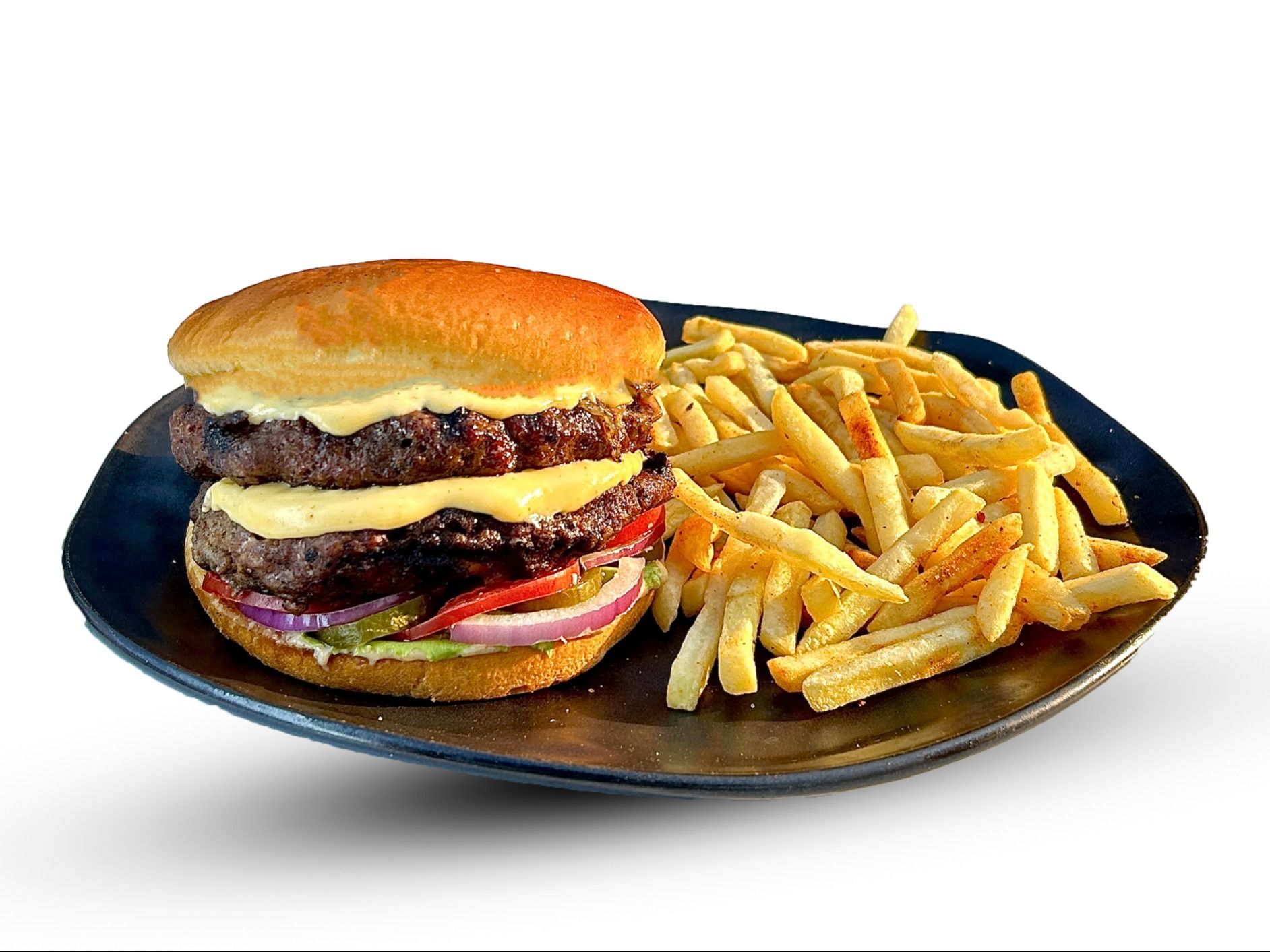 Cheese Beef Burger Sandwich