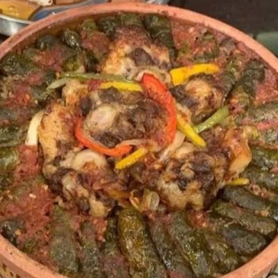 Akkawi With Vine Leaves