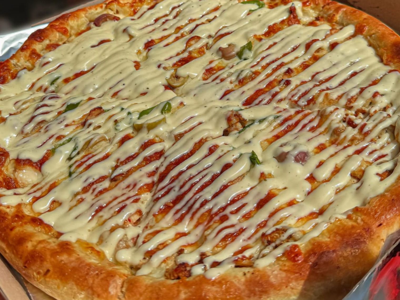 Chicken Ranch Pizza