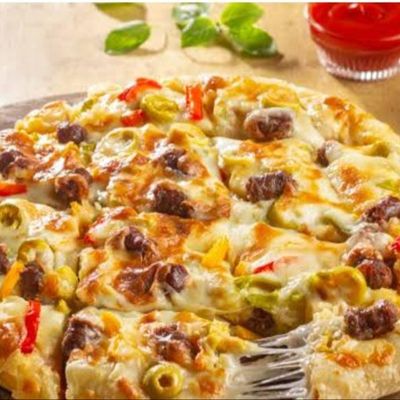 Pizza Burger Texas Sauce