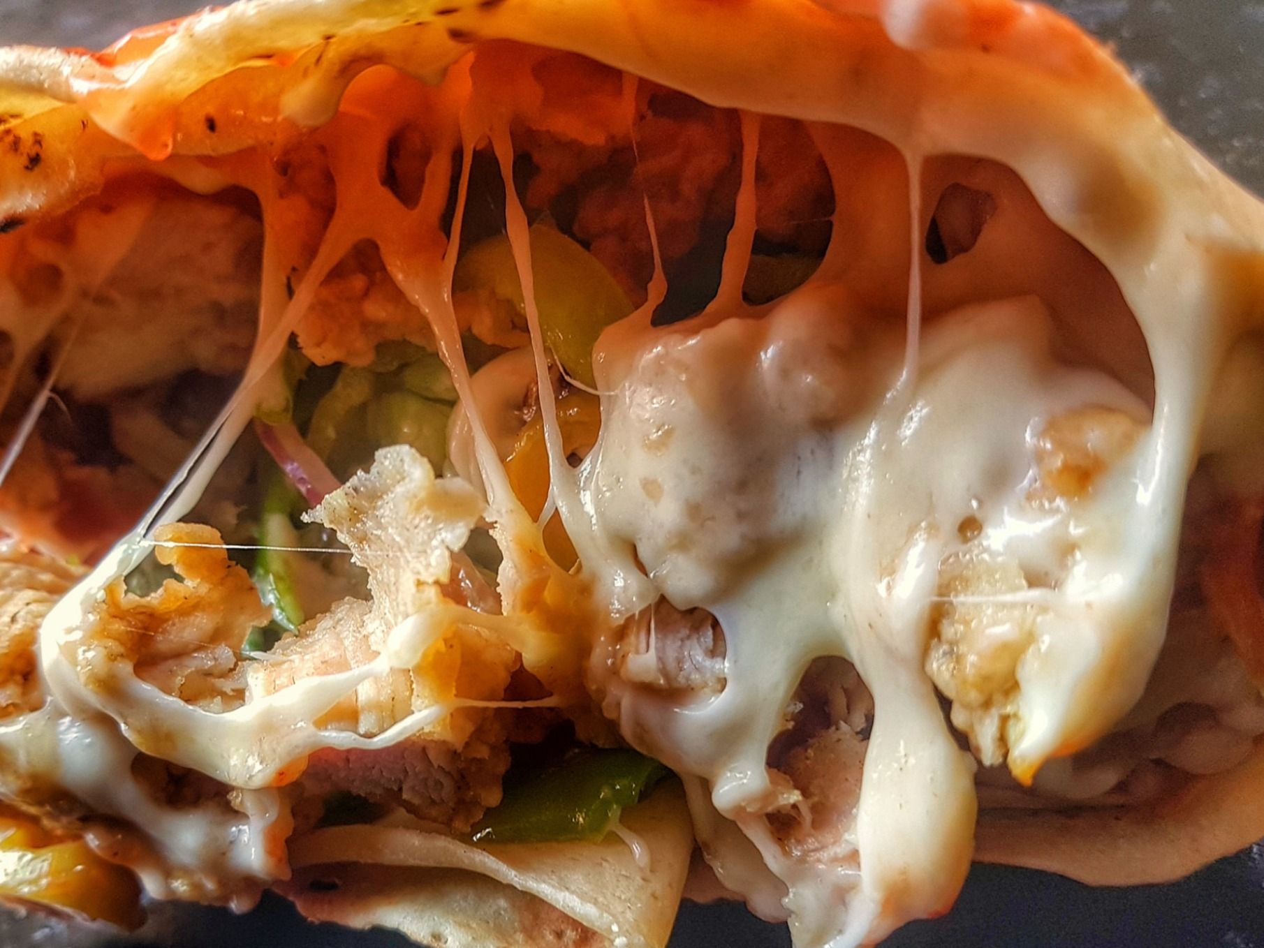Roll Mix Chicken Crepe
