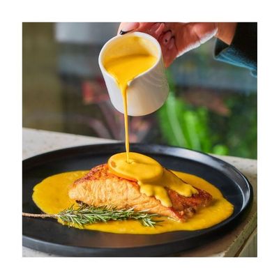 Grilled Salmon Butter Meal