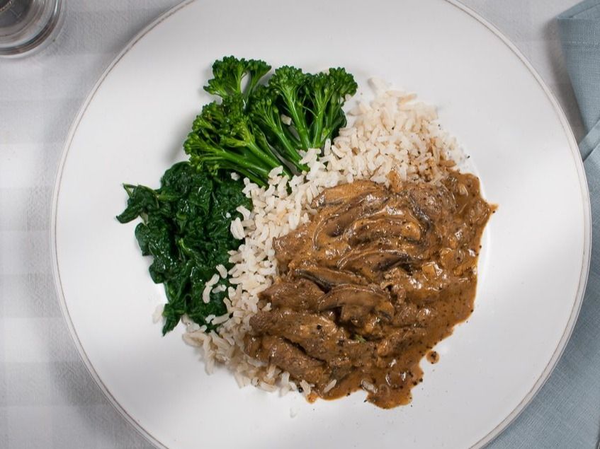 Beef Strogo