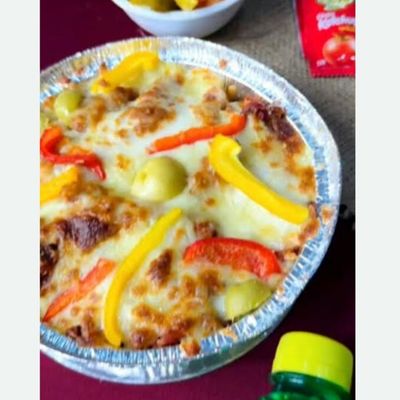 طاجن لحم مع موزاريلا