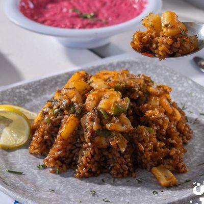 Seafood rice