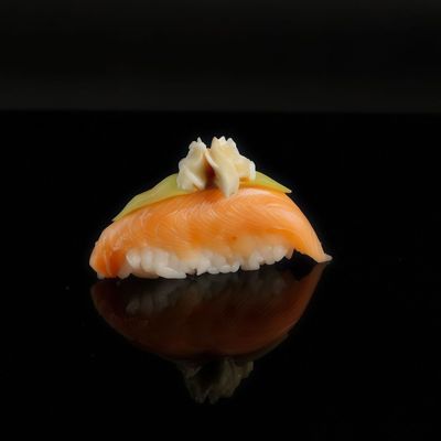 Salmon Creamy Cheese Nigiri Sushi