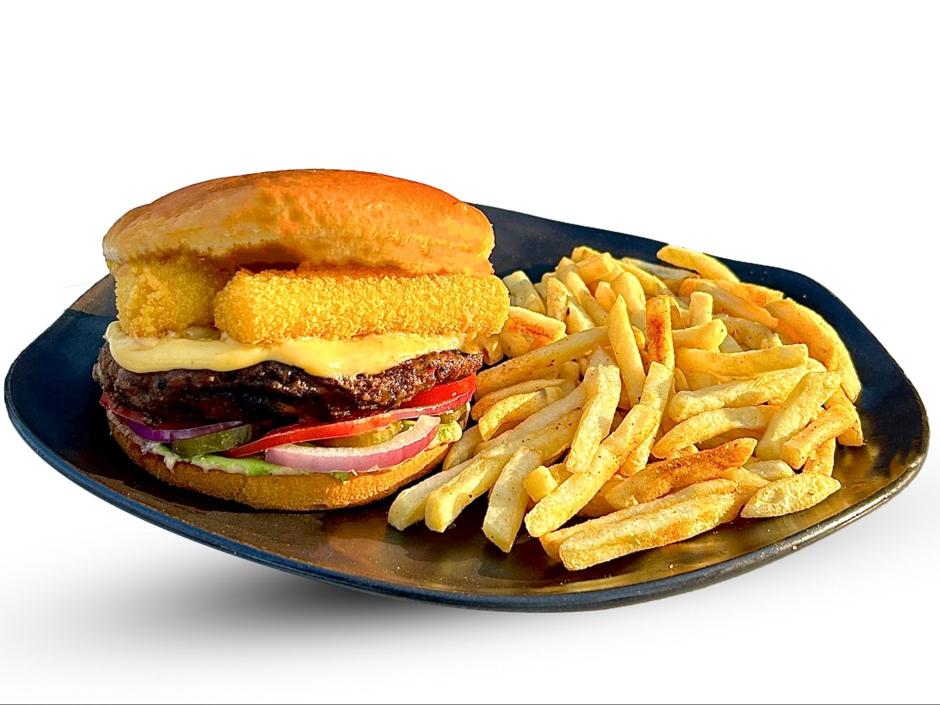 Hickory Smokery Beef Burger Sandwich