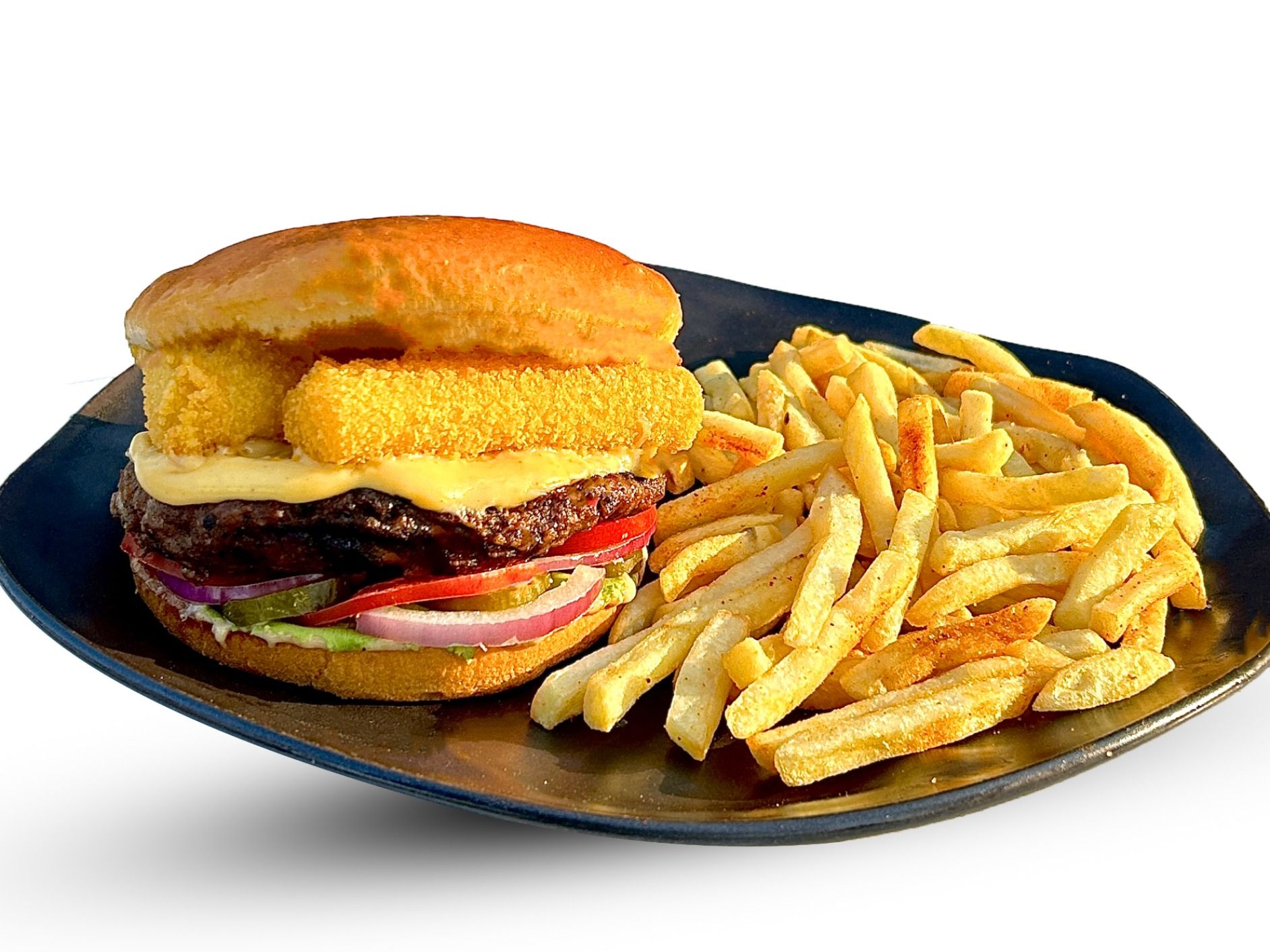Patty Melt Beef Burger Sandwich