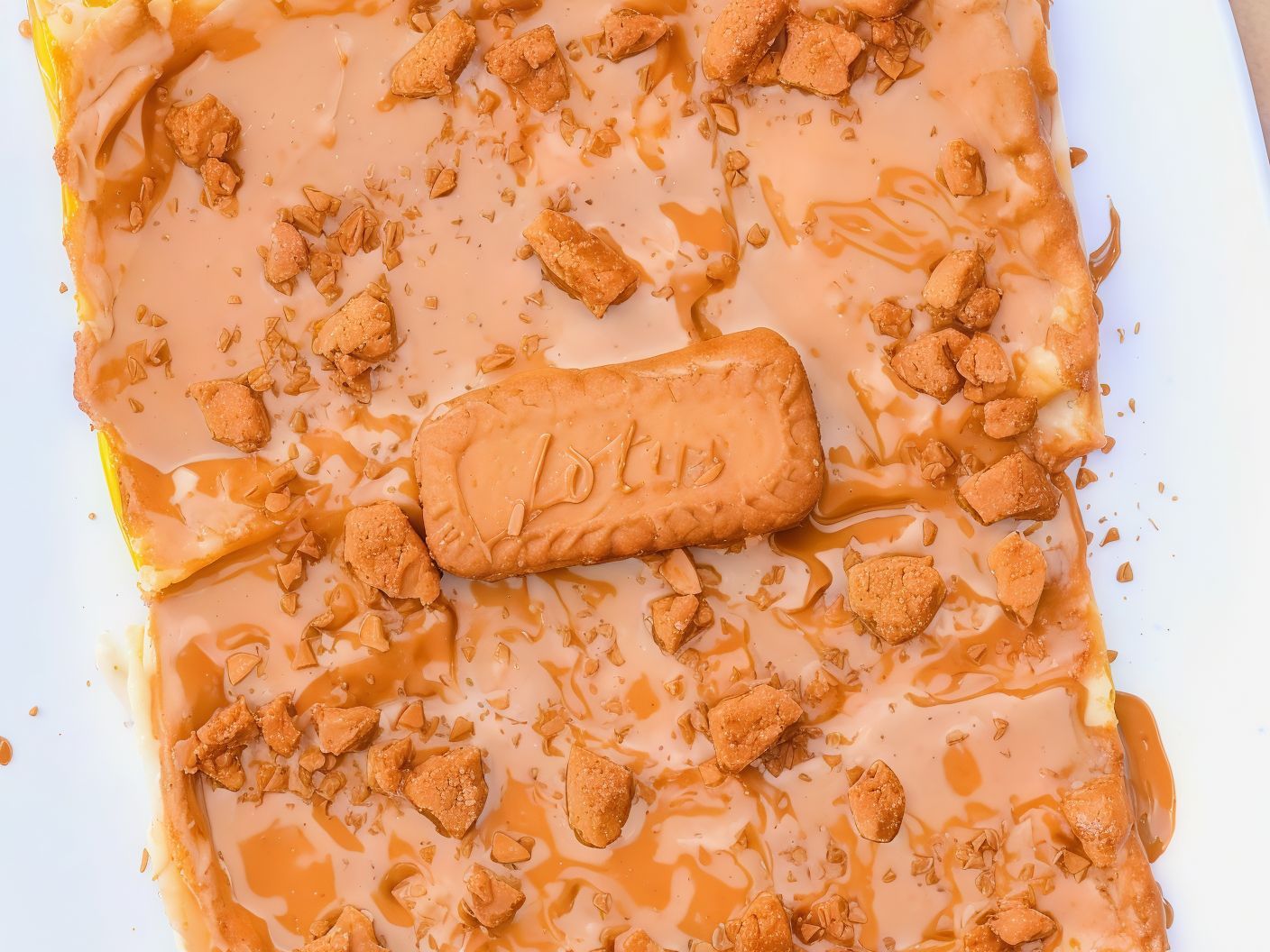 Lotus And White Chocolate Pie