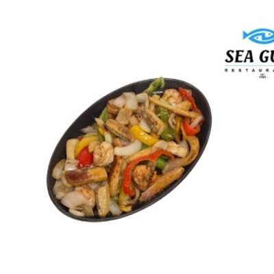 Grilled Shrimp And Squid Order