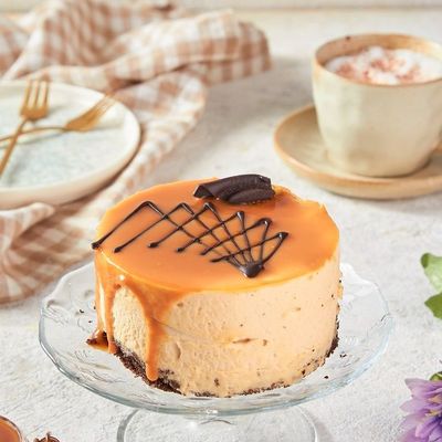Caramel mousse