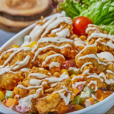 Chicken With Caesar Salad