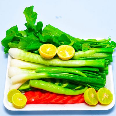 small vegetable plate