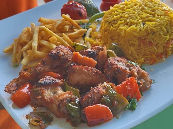 Shish Tawook meal