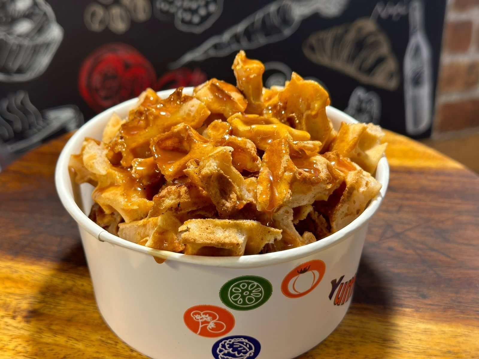 Caramel Waffle Jar