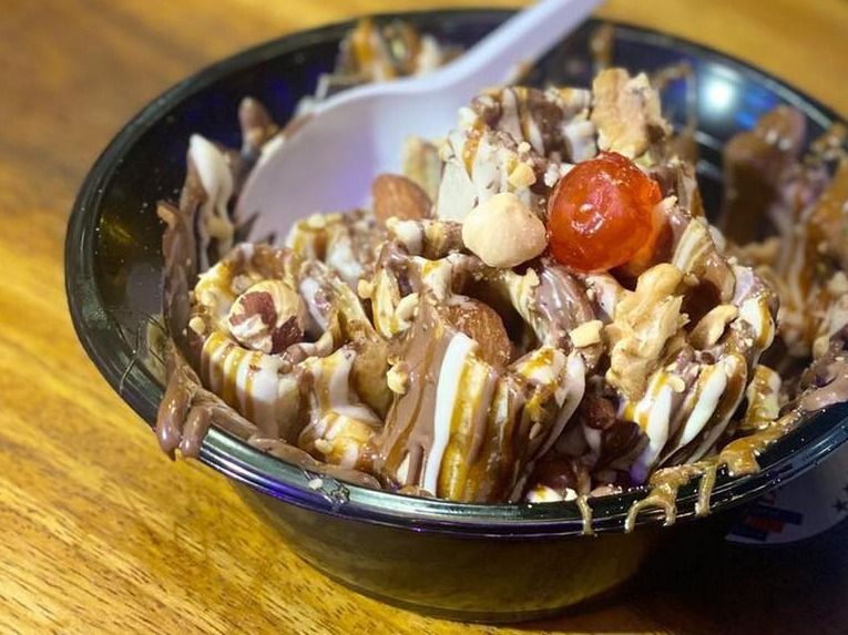 Chocolate Jar Waffle