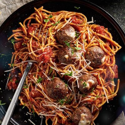 Meatballs Pasta