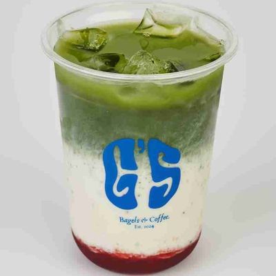 Iced Strawberry Matcha