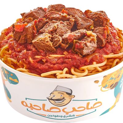 Dynamite spaghetti meat pieces